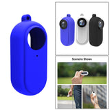 Maxbell Silicone Sleeve Cover Protector Housing for Insta360 GO2 Action Camera blue