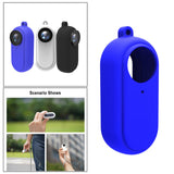 Maxbell Silicone Sleeve Cover Protector Housing for Insta360 GO2 Action Camera blue