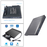 Maxbell External DVD Drive Type C CD Optical Drive Reader for Laptop PC Devices