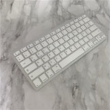 Maxbell UltraThin 78 Key Wireless Bluetooth Keyboard French for IOS/Android/Windows