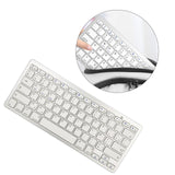 Maxbell UltraThin 78 Key Wireless Bluetooth Keyboard French for IOS/Android/Windows