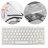 Maxbell UltraThin 78 Key Wireless Bluetooth Keyboard French for IOS/Android/Windows