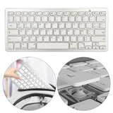 Maxbell UltraThin 78 Key Wireless Bluetooth Keyboard French for IOS/Android/Windows