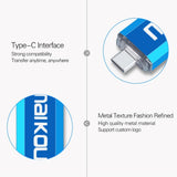 Maxbell Portable 3 in 1 64GB USB 3.0 Flash Drive Type-C&Micro USB Memory Stick Blue