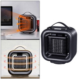 Maxbell Desktop Heater Fan Air Conditioner Office Home Desktop WinterWarmer US Black