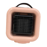 Maxbell Desktop Heater Fan Air Conditioner Office Home Desktop Winter Warmer JP Pink