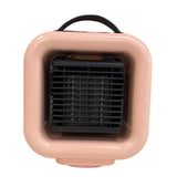 Maxbell Desktop Heater Fan Air Conditioner Office Home Desktop Winter Warmer JP Pink