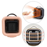 Maxbell Desktop Heater Fan Air Conditioner Office Home Desktop Winter Warmer JP Pink