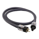 Maxbell HiFi Audio Power Cable Pure Copper Power Cord Sleeves Power Line US  1M