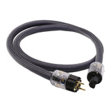 Maxbell HiFi Audio Power Cable Pure Copper Power Cord Sleeves Power Line US  1.5M
