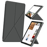 Maxbell Ultra Slim Folding Protector Case Cover For Fire HD10 2021 Auto Wake gray
