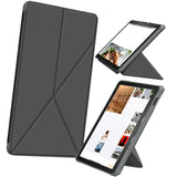 Maxbell Ultra Slim Folding Protector Case Cover For Fire HD10 2021 Auto Wake gray