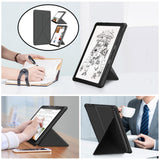 Maxbell Ultra Slim Folding Protector Case Cover For Fire HD10 2021 Auto Wake gray