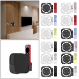 Maxbell Plastic Remote Control Cover Mount Holder for Apple TV6  Black Red