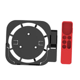 Maxbell Plastic Remote Control Cover Mount Holder for Apple TV6  Black Red