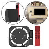 Maxbell Plastic Remote Control Cover Mount Holder for Apple TV6  Black Red