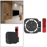 Maxbell Plastic Remote Control Cover Mount Holder for Apple TV6  Black Red