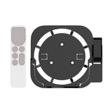 Maxbell Plastic Remote Control Cover Mount Holder for Apple TV6  Black White