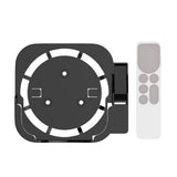 Maxbell Plastic Remote Control Cover Mount Holder for Apple TV6  Black White