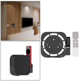 Maxbell Plastic Remote Control Cover Mount Holder for Apple TV6  Black White