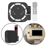 Maxbell Plastic Remote Control Cover Mount Holder for Apple TV6  Black White
