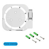 Maxbell Plastic Remote Control Cover Mount Holder for Apple TV6  Black Black