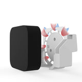 Maxbell Plastic Remote Control Cover Mount Holder for Apple TV6  Black Black