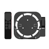 Maxbell Plastic Remote Control Cover Mount Holder for Apple TV6  Black Black