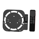 Maxbell Plastic Remote Control Cover Mount Holder for Apple TV6  Black Black