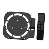 Maxbell Plastic Remote Control Cover Mount Holder for Apple TV6  Black Black