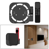 Maxbell Plastic Remote Control Cover Mount Holder for Apple TV6  Black Black
