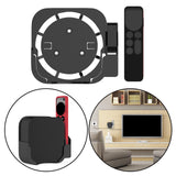 Maxbell Plastic Remote Control Cover Mount Holder for Apple TV6  Black Black