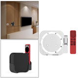 Maxbell Plastic Remote Control Cover Mount Holder for Apple TV6  White Red
