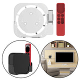 Maxbell Plastic Remote Control Cover Mount Holder for Apple TV6  White Red