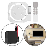 Maxbell Plastic Remote Control Cover Mount Holder for Apple TV6  White White