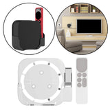 Maxbell Plastic Remote Control Cover Mount Holder for Apple TV6  White White