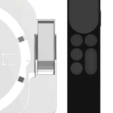 Maxbell Plastic Remote Control Cover Mount Holder for Apple TV6  White Black
