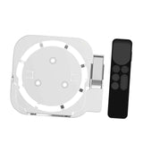 Maxbell Plastic Remote Control Cover Mount Holder for Apple TV6  White Black