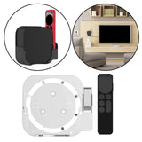 Maxbell Plastic Remote Control Cover Mount Holder for Apple TV6  White Black