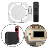 Maxbell Plastic Remote Control Cover Mount Holder for Apple TV6  White Black