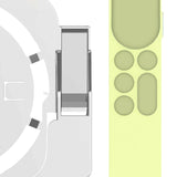 Maxbell Plastic Remote Control Cover Mount Holder for Apple TV6  White Green