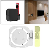 Maxbell Plastic Remote Control Cover Mount Holder for Apple TV6  White Green