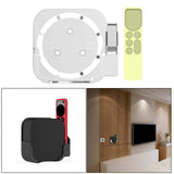 Maxbell Plastic Remote Control Cover Mount Holder for Apple TV6  White Green