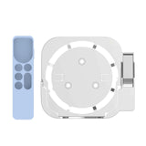 Maxbell Plastic Remote Control Cover Mount Holder for Apple TV6  White Blue