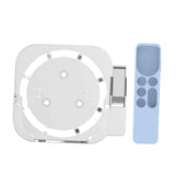 Maxbell Plastic Remote Control Cover Mount Holder for Apple TV6  White Blue