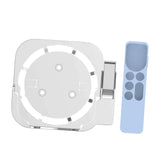 Maxbell Plastic Remote Control Cover Mount Holder for Apple TV6  White Blue
