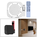 Maxbell Plastic Remote Control Cover Mount Holder for Apple TV6  White Blue