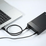Maxbell 3.2/2.5 Inch Hard Drive Enclosure Adapter Case with Power Adapter for HDD US