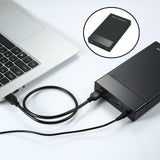 Maxbell 3.2/2.5 Inch Hard Drive Enclosure Adapter Case with Power Adapter for HDD US