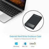 Maxbell 3.2/2.5 Inch Hard Drive Enclosure Adapter Case with Power Adapter for HDD US